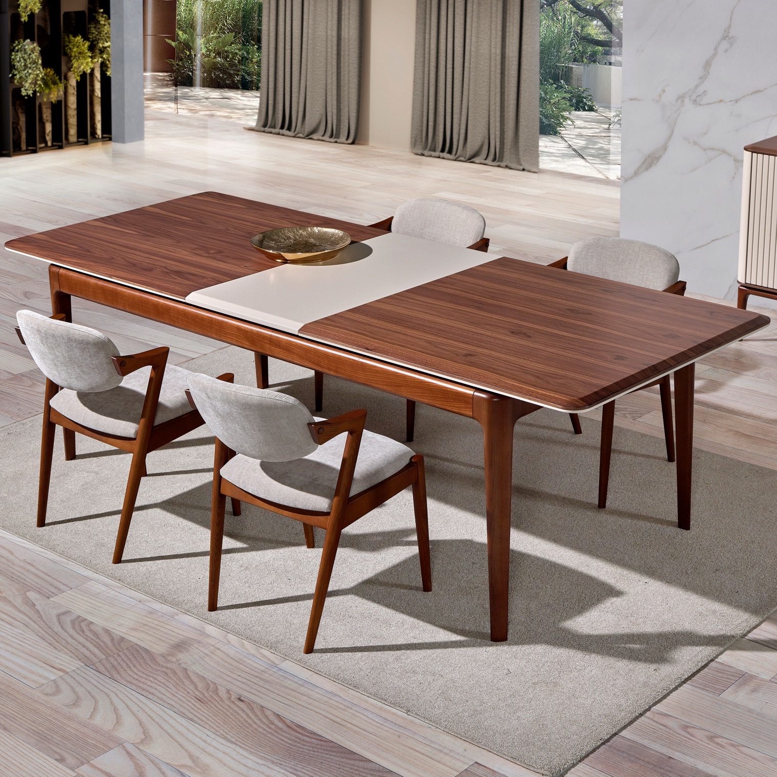 Гостиная Essense с современным дизайном и чистыми линиями