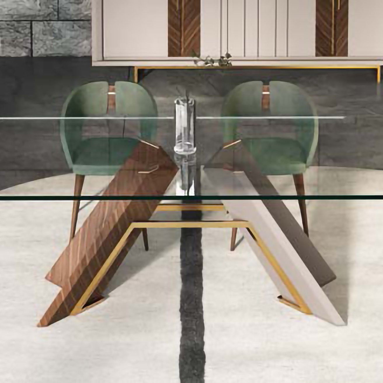 Минималистичный комод Noble с раздвижными дверями