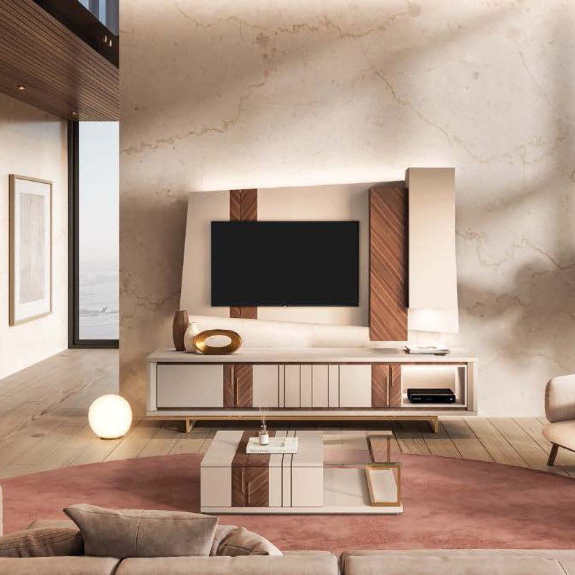 Домашний офис Noble с письменным столом и навесными полками