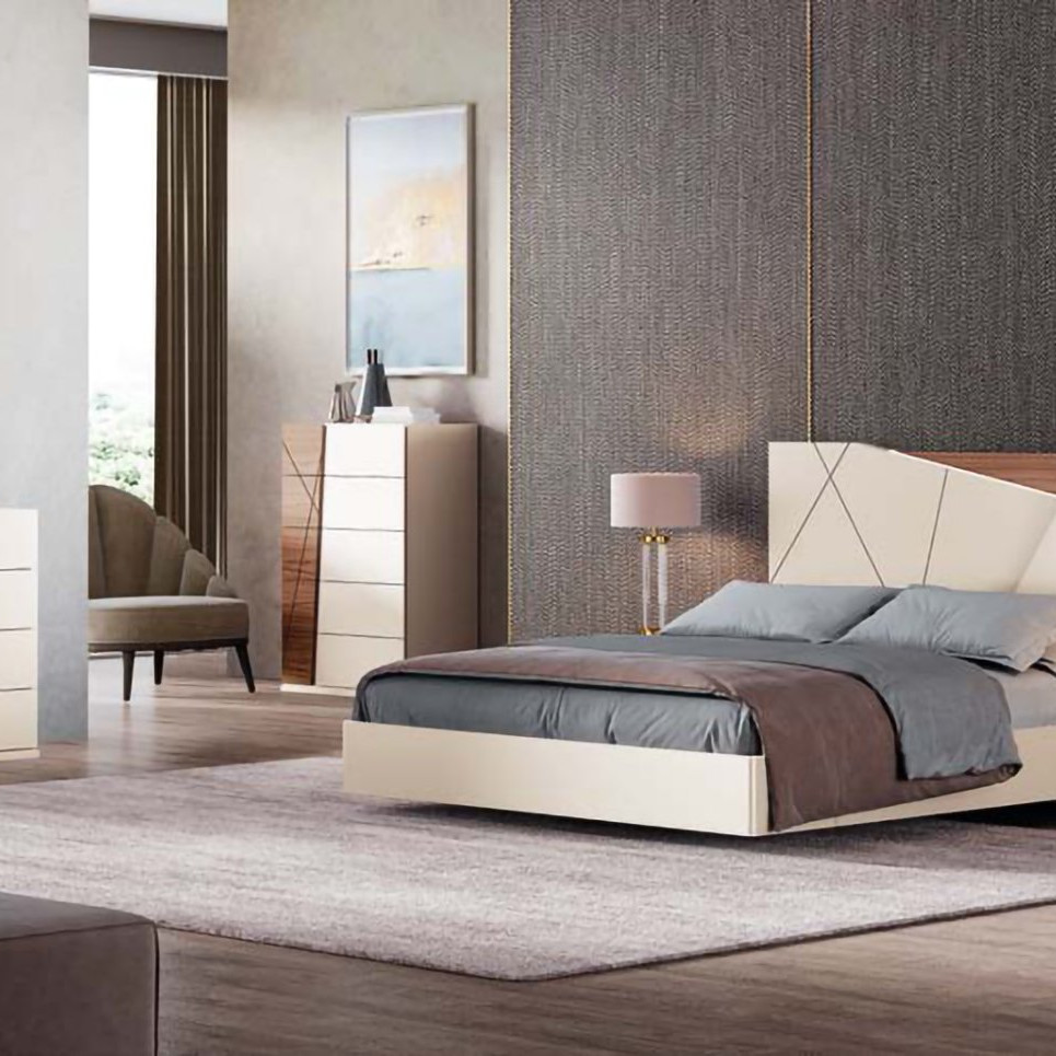 Гардеробная Noble с зеркальными дверями и LED-подсветкой