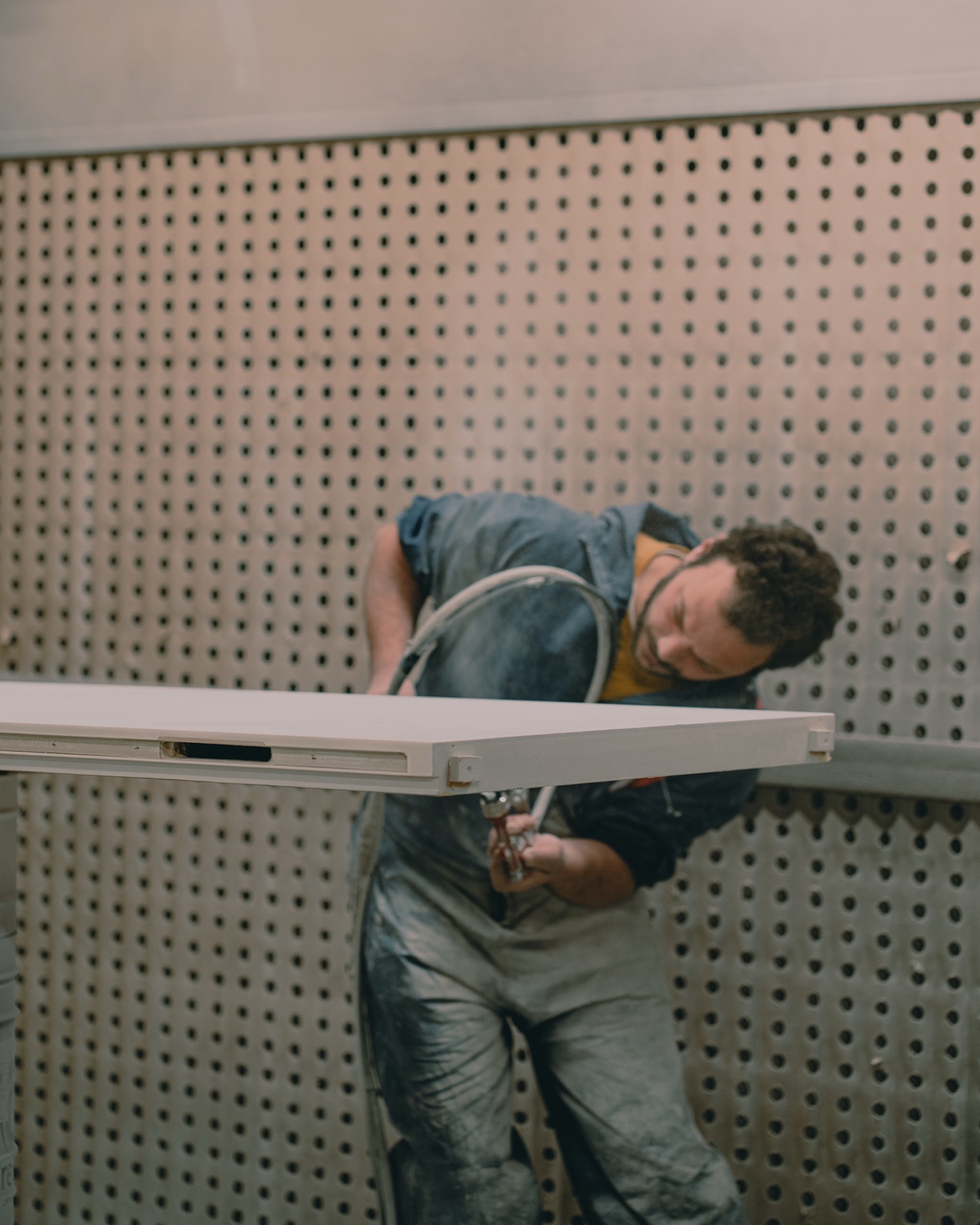 Покраска панели