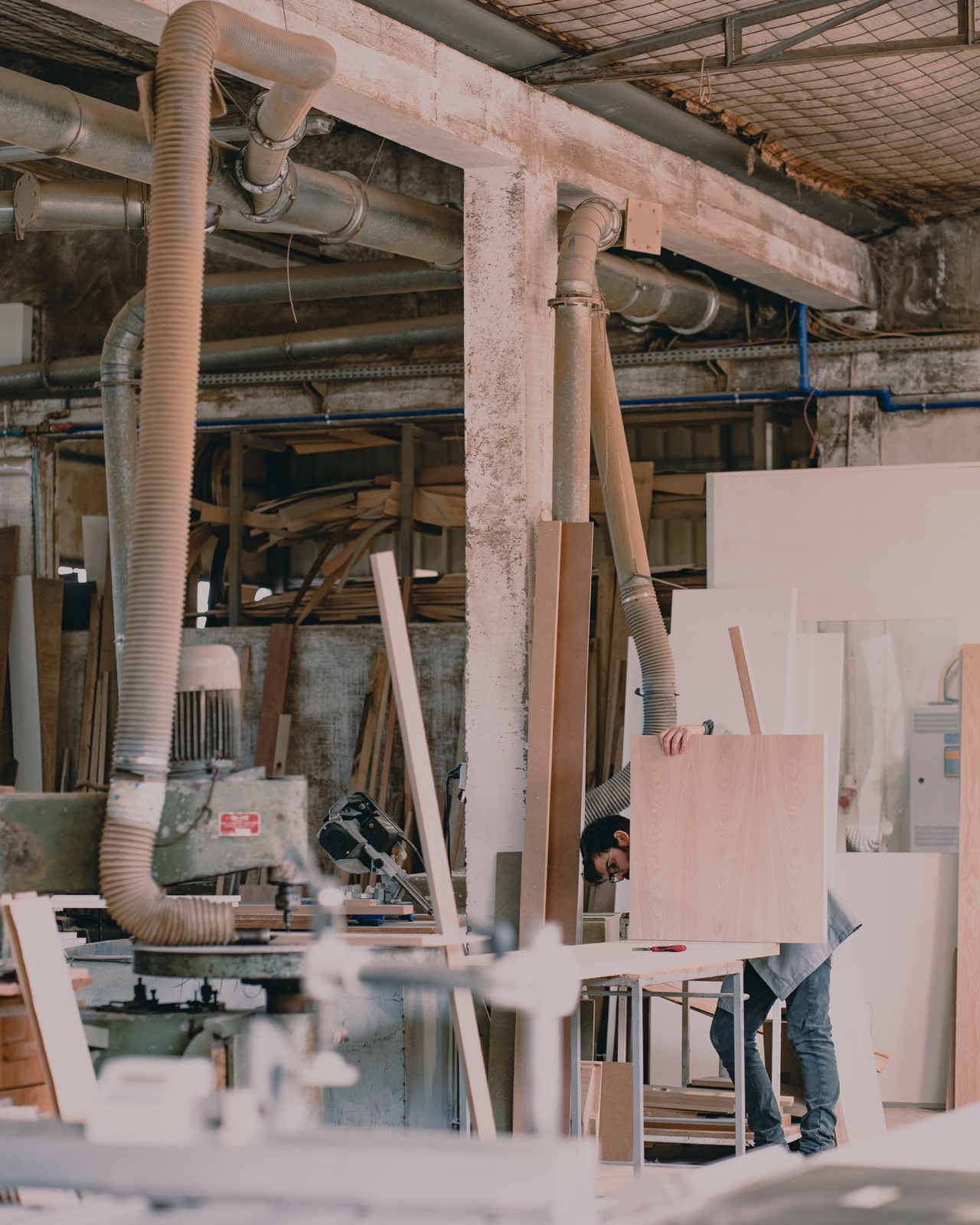 Обработка большой панели